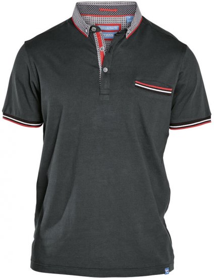 D555 ALLEN Short Sleeve Polo - Polo-Shirts für Herren in großen Größen - Polo-Shirts für Herren in großen Größen
