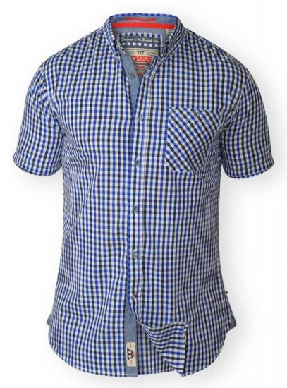 D555 JAIDEN Short Sleeve Shirt & T-shirt Combo - Herrenhemden - Herrenhemden in großen Größen