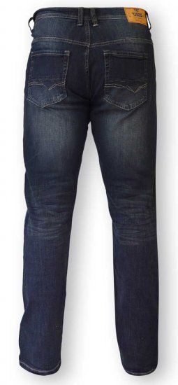 D555 BOURNE Tapered Dark Vintage Stretch Jeans - Herren-jeans & -hosen - Herren-Jeans & -Hosen in großen Größen