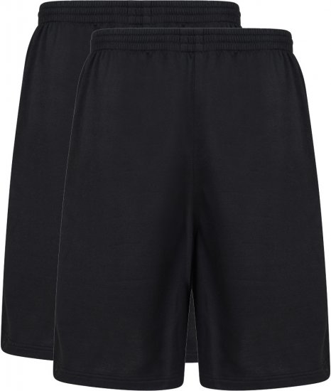Motley Denim Jogger shorts Black 2-pack - Jogginghosen für herren - Jogginghosen für Herren in großen Größen