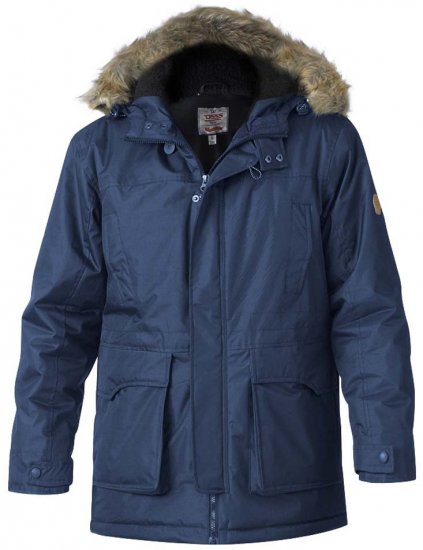D555 Lovett Parka Navy - Herren jacken - Herren Jacken in großen Größen