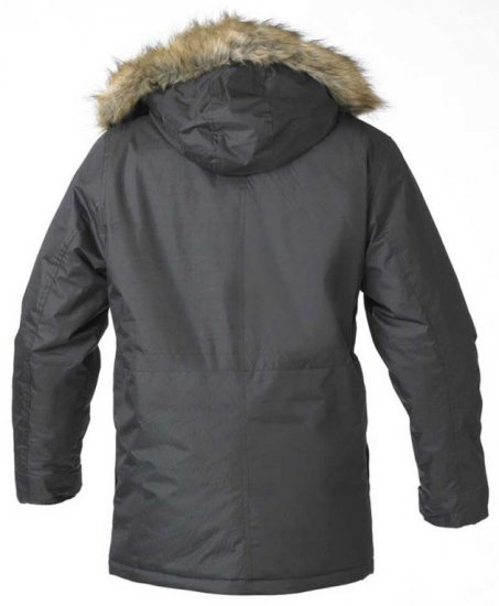 D555 Lovett Parka Dark Khaki - Herren jacken - Herren Jacken in großen Größen