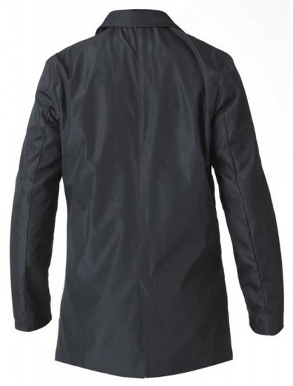 D555 Hampton Raincoat Black - Herren jacken - Herren Jacken in großen Größen