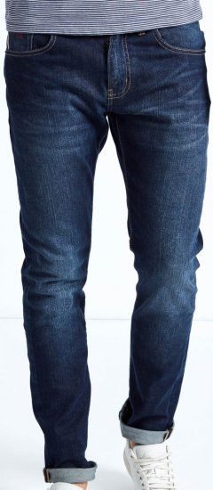 Mish Mash Lot XX Dark Stretch Straight Fit - Herren-jeans & -hosen - Herren-Jeans & -Hosen in großen Größen