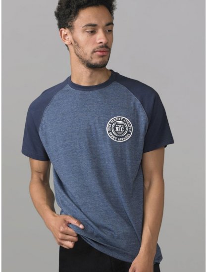 D555 Spencer T-shirt Navy - Herren-T-Shirts - Herren-T-Shirts in großen Größen