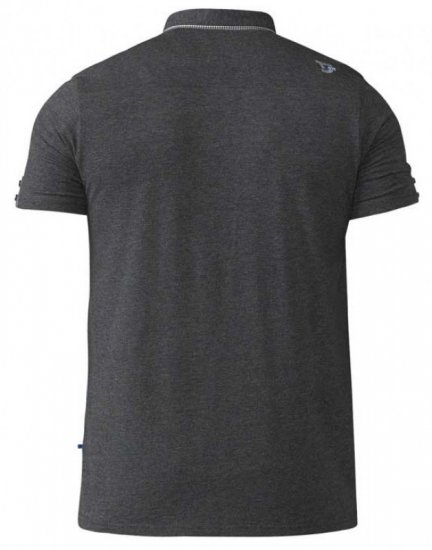 D555 Hogan Polo Charcoal - Polo-shirts für herren - Polo-Shirts für Herren in großen Größen