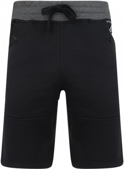 Kam Jeans 316 Jogger Shorts Black - Jogginghosen für herren - Jogginghosen für Herren in großen Größen