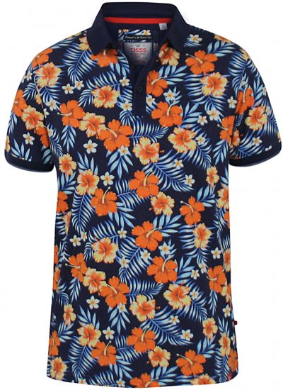 D555 Cyprus Hawaii Polo Shirt - Polo-shirts für herren - Polo-Shirts für Herren in großen Größen