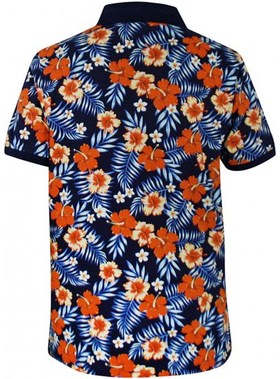 D555 Cyprus Hawaii Polo Shirt - Polo-shirts für herren - Polo-Shirts für Herren in großen Größen