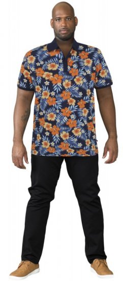D555 Cyprus Hawaii Polo Shirt - Polo-shirts für herren - Polo-Shirts für Herren in großen Größen