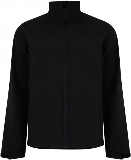 Kam Jeans 438 Soft-Shell Black - Herren jacken - Herren Jacken in großen Größen
