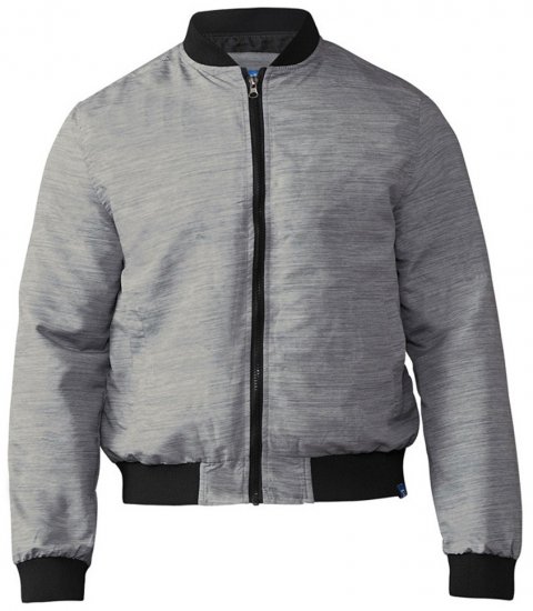 D555 Lou Bomber Jacket Grey - Herren jacken - Herren Jacken in großen Größen