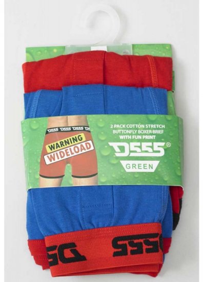 D555 Novelty Boxershorts 2-pack - Herrenunterwäsche & bademode - Herrenunterwäsche & Bademode in großen Größen