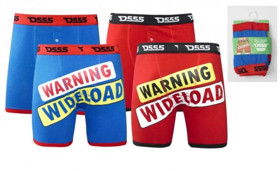 D555 Novelty Boxershorts 2-pack - Herrenunterwäsche & bademode - Herrenunterwäsche & Bademode in großen Größen
