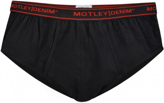 Motley Denim Slip Schwarz 2-pack - Herrenunterwäsche & bademode - Herrenunterwäsche & Bademode in großen Größen