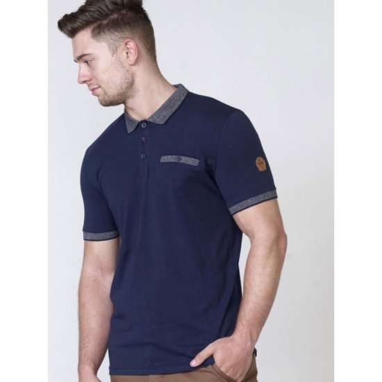 D555 Walker Polo Navy - Polo-shirts für herren - Polo-Shirts für Herren in großen Größen
