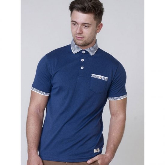 D555 George Polo Navy - Polo-shirts für herren - Polo-Shirts für Herren in großen Größen