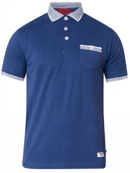 D555 George Polo Navy - Polo-shirts für herren - Polo-Shirts für Herren in großen Größen