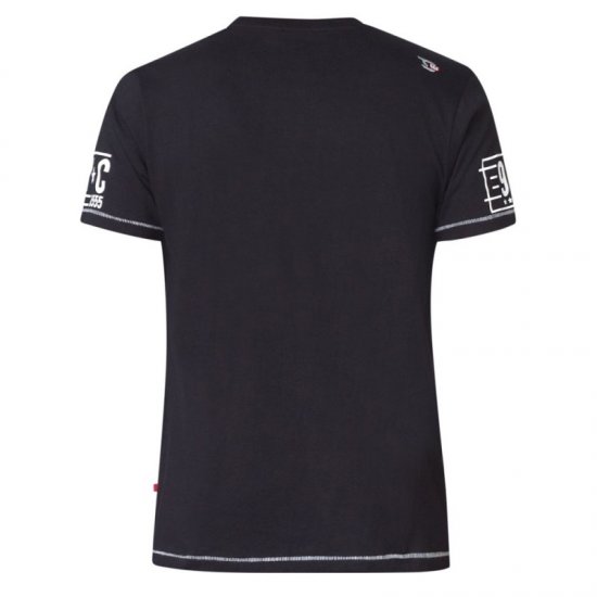 D555 Ethan T-shirt Black - Herren-T-Shirts - Herren-T-Shirts in großen Größen
