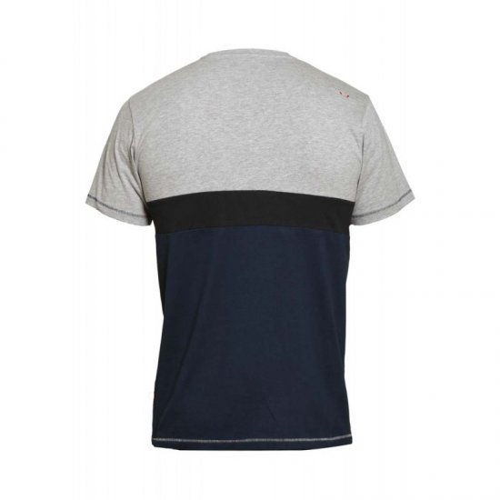 D555 Morris T-shirt Navy - Herren-T-Shirts - Herren-T-Shirts in großen Größen