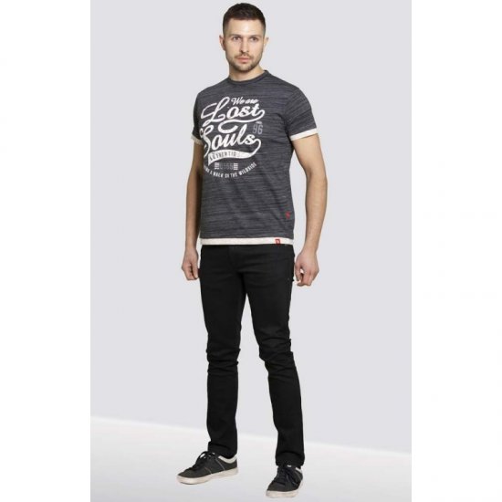D555 Maiden T-shirt Black - Herren-T-Shirts - Herren-T-Shirts in großen Größen