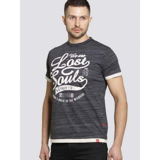 D555 Maiden T-shirt Black - Herren-T-Shirts - Herren-T-Shirts in großen Größen