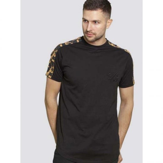 D555 Damien Couture T-shirt Black - Herren-T-Shirts - Herren-T-Shirts in großen Größen