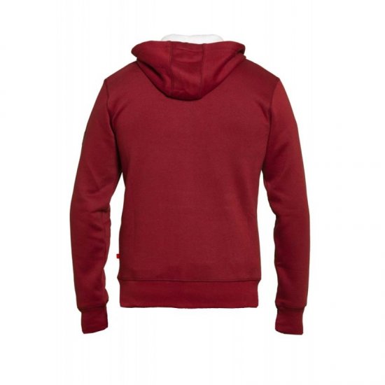 D555 Durham Hoodie Red - Herren-sweater und -hoodies - Herren-Sweater und -Hoodies in großen Größen