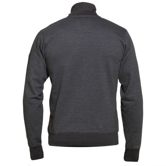D555 Buxton Full Zip Sweatshirt Black - Herren-sweater und -hoodies - Herren-Sweater und -Hoodies in großen Größen