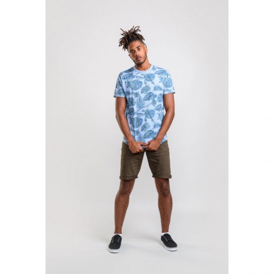 D555 Seymour T-shirt Blue - Herren-T-Shirts - Herren-T-Shirts in großen Größen