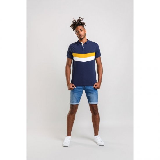 D555 Hopkins Polo Navy - Polo-shirts für herren - Polo-Shirts für Herren in großen Größen