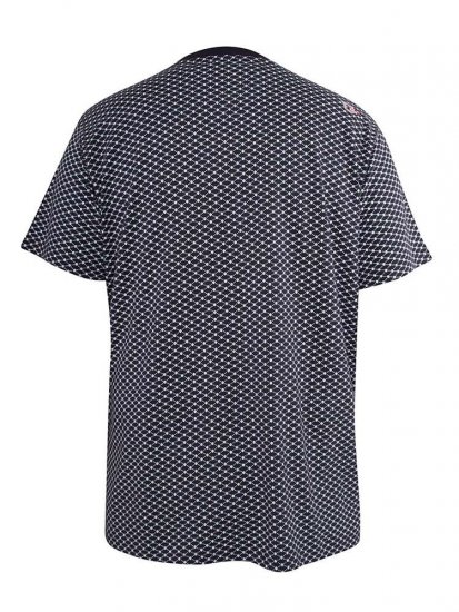 D555 Canton T-shirt Navy - Herren-T-Shirts - Herren-T-Shirts in großen Größen