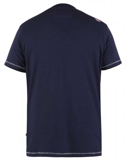 D555 Axbridge Motorbike Printed T-Shirt - Herren-T-Shirts - Herren-T-Shirts in großen Größen