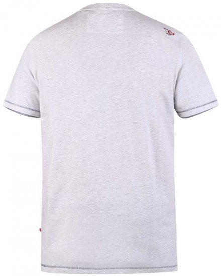 D555 LANGDON Printed T-Shirt - Herren-T-Shirts - Herren-T-Shirts in großen Größen