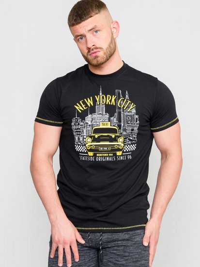 D555 WINGMORE Printed T-Shirt - Herren-T-Shirts - Herren-T-Shirts in großen Größen