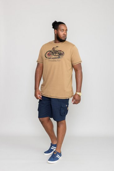 D555 RAMSGATE Printed T-Shirt - Herren-T-Shirts - Herren-T-Shirts in großen Größen