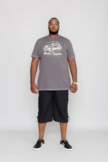 D555 BARMING Printed T-Shirt - Herren-T-Shirts - Herren-T-Shirts in großen Größen