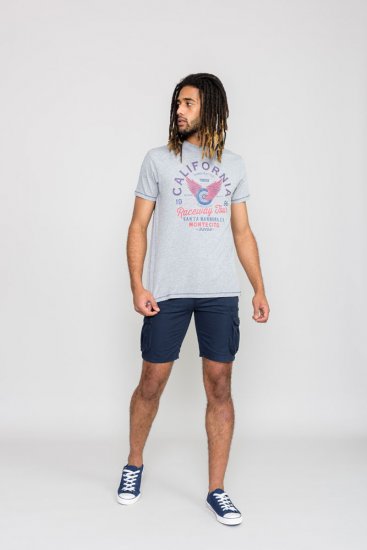 D555 BARTON Printed T-Shirt - Herren-T-Shirts - Herren-T-Shirts in großen Größen