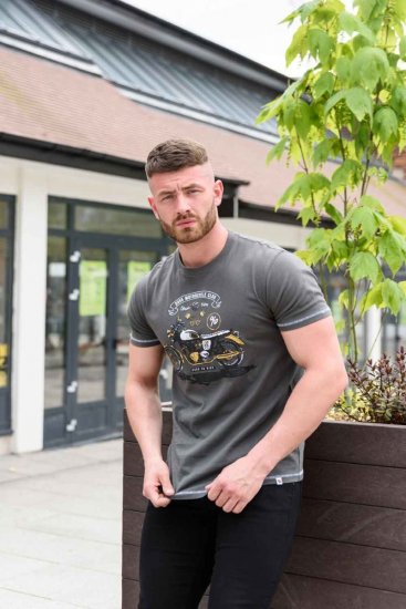 D555 BEXLEYHEATH Motorcycle Club T-Shirt - Herren-T-Shirts - Herren-T-Shirts in großen Größen
