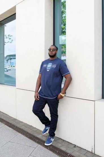 D555 WANSTEAD San Francisco T-Shirt - Herren-T-Shirts - Herren-T-Shirts in großen Größen