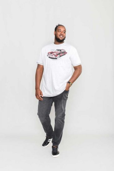 D555 LOUGHTON Old School Car T-Shirt - Herren-T-Shirts - Herren-T-Shirts in großen Größen