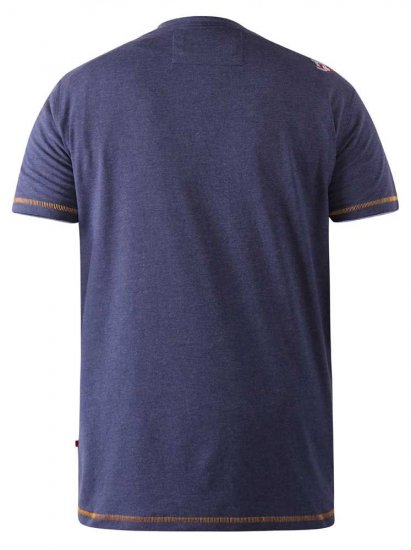 D555 DEBDEN NYC Night Skyline T-Shirt - Herren-T-Shirts - Herren-T-Shirts in großen Größen