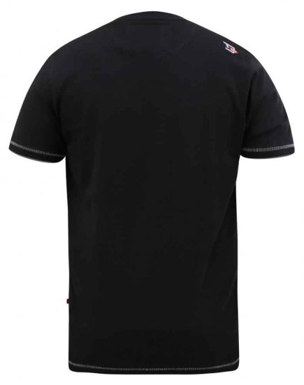 D555 Fritton Bike With Shadow And Drips Printed T-Shirt - Herren-T-Shirts - Herren-T-Shirts in großen Größen