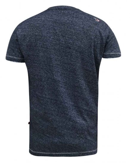 D555 Upton Hawaii Leaf Printed T-Shirt - Herren-T-Shirts - Herren-T-Shirts in großen Größen
