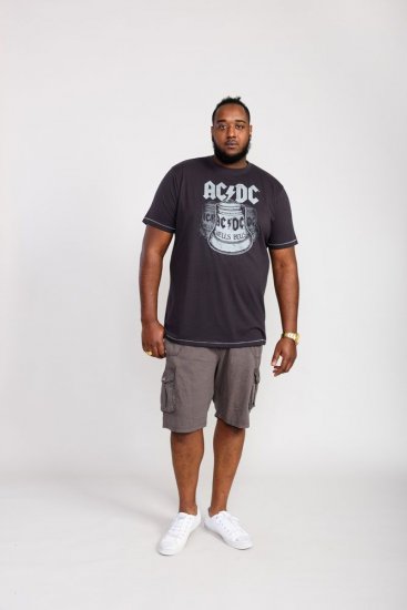 D555 Highway Official AC/DC Hells Bells Printed T- Shirt - Herren-T-Shirts - Herren-T-Shirts in großen Größen