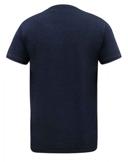 D555 Scampton Official Superman Printed T-Shirt Navy - Herren-T-Shirts - Herren-T-Shirts in großen Größen