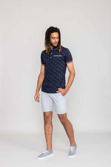 D555 SWINDON Print Polo Shirt - Polo-shirts für herren - Polo-Shirts für Herren in großen Größen