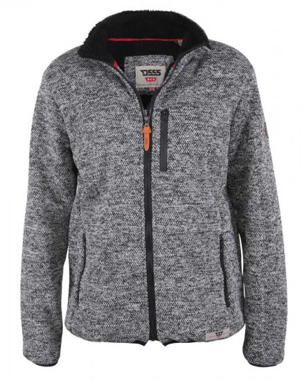 D555 Rockley Sweat With Sherpa Lining - Herren-sweater und -hoodies - Herren-Sweater und -Hoodies in großen Größen