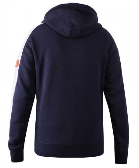 D555 Eaton Full Zip Hoodie Navy - Herren-sweater und -hoodies - Herren-Sweater und -Hoodies in großen Größen