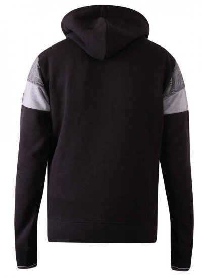 D555 Kipling Full Zip Hoodie Black - Herren-sweater und -hoodies - Herren-Sweater und -Hoodies in großen Größen